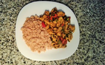 Cuscus con verduras para deportistas